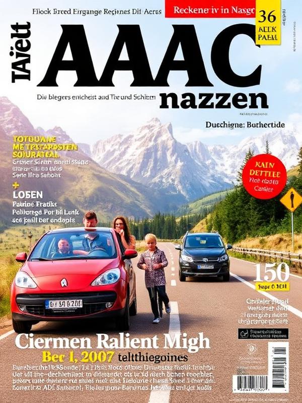 ADAC Reisemagazin Cover